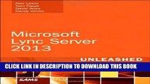 Collection Book Microsoft Lync Server 2013 Unleashed (2nd Edition)