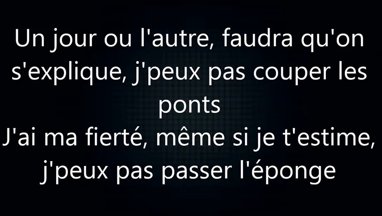 Non, non, non , j'arrive pas.  Non, j'arrive pas à t'oublier!