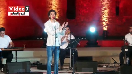 بالفيديو.. محمد محسن يطرب جمهور القلعة بأغانى الزمن الجميل