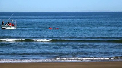 Snorkelers in Baja