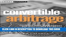 [PDF] Convertible Arbitrage: Insights and Techniques for Successful Hedging Full Colection