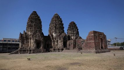 Exploring Monkey Temple in Lopburi, Thailand
