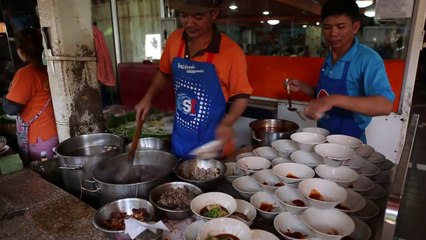 Boat Noodle Alley - Bangkok, Thailand