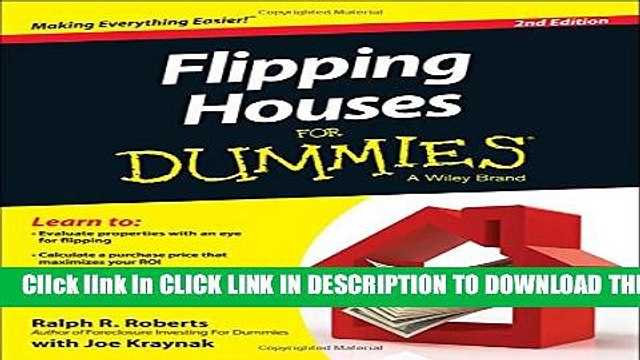 [PDF] Flipping Houses For Dummies Popular Colection