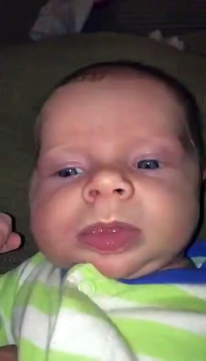 Baby Sneezes in Slow Motion