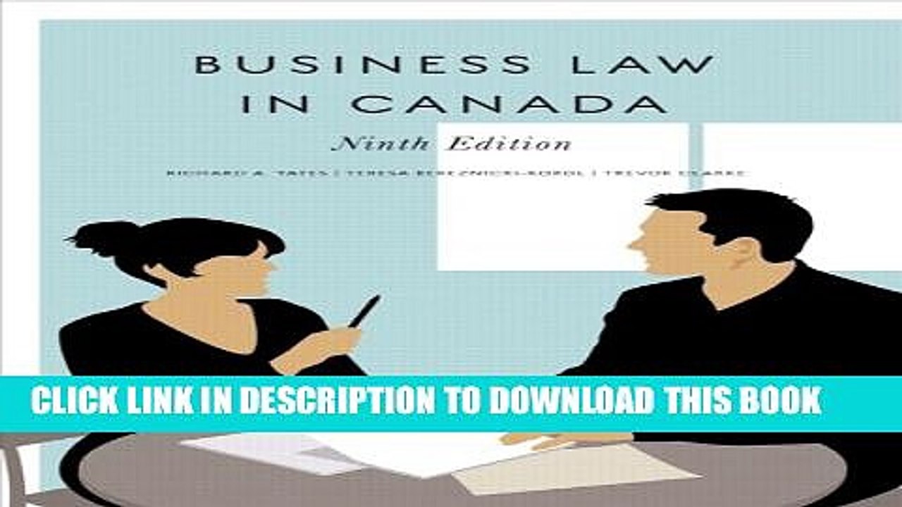 [PDF] Business Law In Canada Full Colection