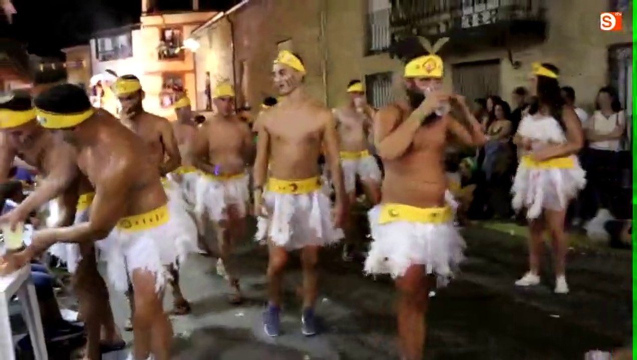 Desfile de carrozas de Aldeadávila