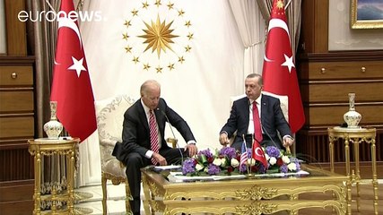Biden in Ankara: Erdogan drängt auf Auslieferung Gülens
