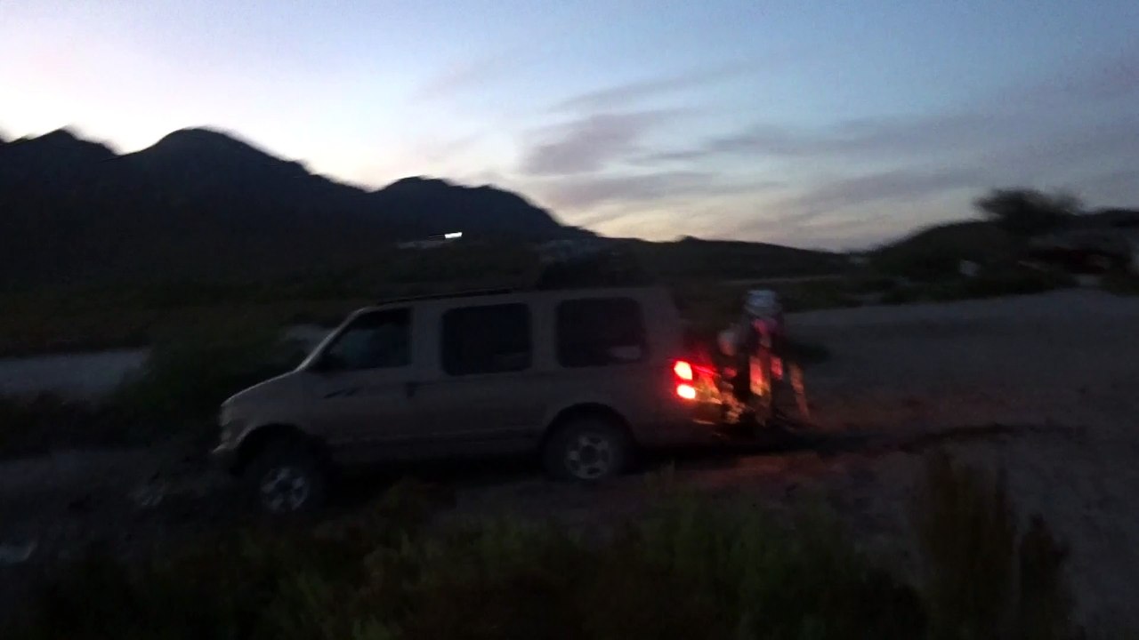 1~ San Evaristo, stuck at dark...trying to get pulled out