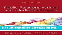 [PDF] Public Relations Writing and Media Techniques, Books a la Carte (8th Edition) Popular Online