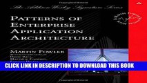 [PDF] Patterns of Enterprise Application Architecture Popular Colection