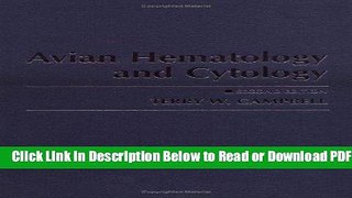 [Download] Avian Hematology and Cytology, 2nd Edition Free New