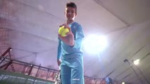 Precision Training with Tennis Prodigy Borna Devald - Gillette World Sport - YouTube