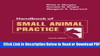 [Get] Handbook of Small Animal Practice, 4e Popular Online