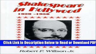 [Get] Shakespeare in Hollywood, 1929-1956 Free Online