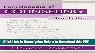[Read] Encyclopedia of Counseling Package: Complete Review Package for the National Counselor