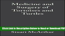 [PDF] Medicine and Surgery of Tortoises and Turtles Free Online