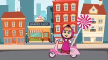 Masha and Dora Lollipop Colored Tongue #Funny Story parody #Lollipop-Balloon_2