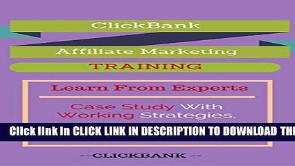 [PDF] ClickBank Affiliate Marketing Training - Case Studies , Copy Paste System , And Many More