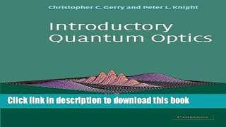 Read Introductory Quantum Optics  PDF Online