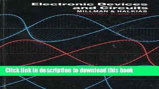 Read Electronic Devices and Circuits  PDF Online