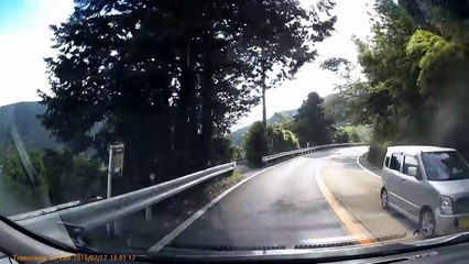 008_【心霊：怨霊：恐怖】ドラレコ-天城峠で中央線に黒髪の女が・・・-心霊かと思った_6