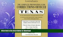 FAVORIT BOOK Corrections Officer: Texas: Complete Preparation Guide (Learningexpress Law