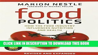 Collection Book Food Politics: How the Food Industry Influences Nutrition and Health (California