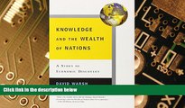 Big Deals  Knowledge and the Wealth of Nations: A Story of Economic Discovery  Free Full Read Best