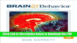 [Read] Brain   Behavior: An Introduction to Biological Psychology Free Books