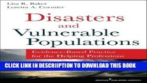 [PDF] Disasters and Vulnerable Populations: Evidence-Based Practice for the Helping Professions