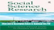 [Read] Social Science Research: A Cross Section of Journal Articles for Discussion   Evaluation