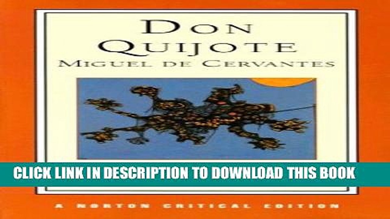 [PDF] Don Quijote (Norton Critical Editions) [Online Books]