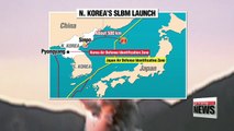 N. Korea's SLBM reaches Japan's ADIZ for first time