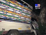 Five killed, 14 injured as tempo rams into tree, Rajkot - Tv9 Gujarati
