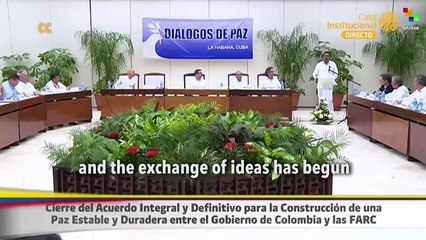 Colombia and FARC Announce Final Peace Accord