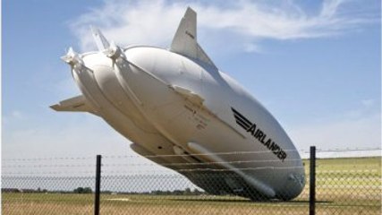 Dünyanın En Büyük Hava Aracı Airlander Yere Çakıldı