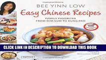New Book Easy Chinese Recipes: Family Favorites From Dim Sum to Kung Pao