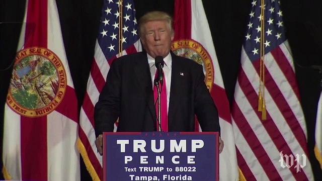 Trump proclaims polls with black and Hispanic voters have gone 'way up'