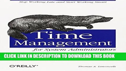 [PDF] Time Management for System Administrators Popular Collection