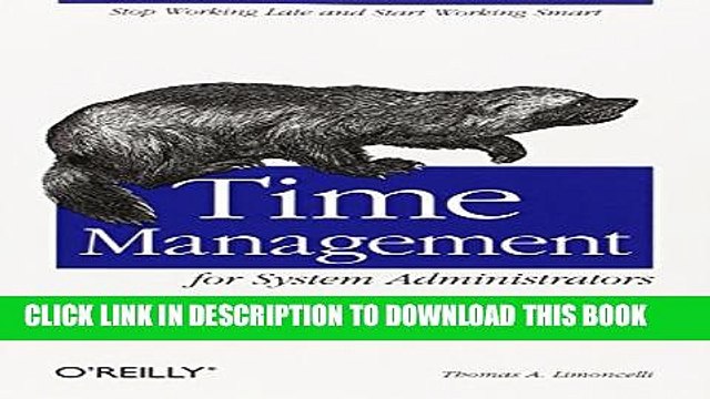 [PDF] Time Management for System Administrators Popular Collection