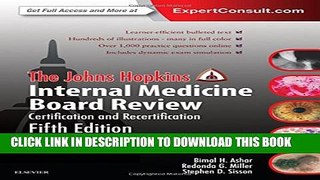 New Book The Johns Hopkins Internal Medicine Board Review: Certification and Recertification, 5e