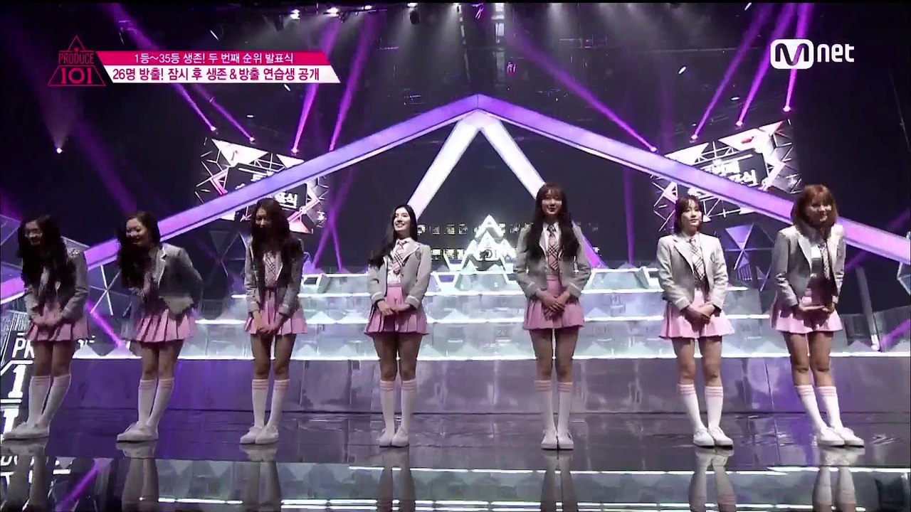 프로듀스101 8화 김민경 CUT
