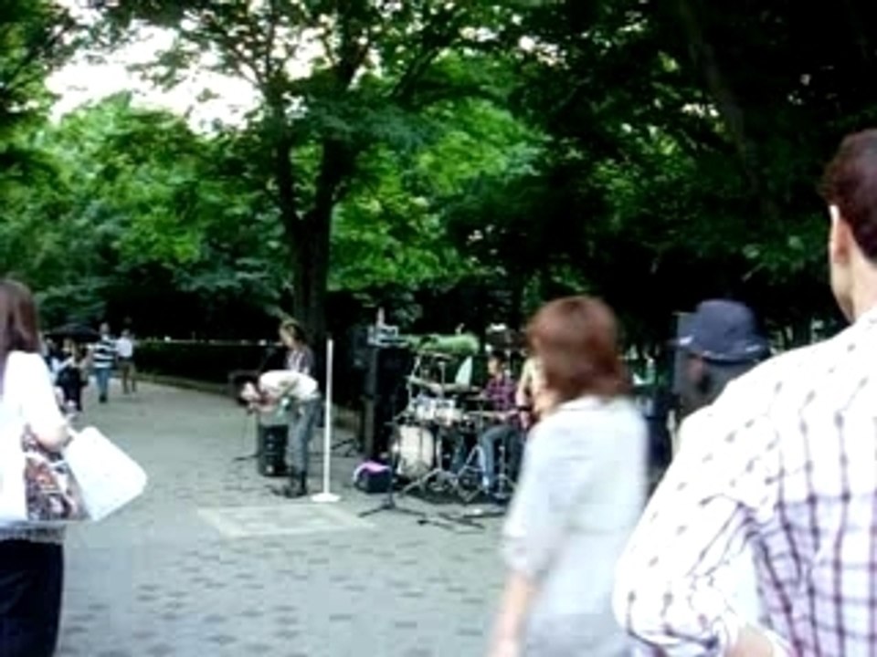 Rock band in Harajuku, INCLINE (2)
