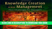 [PDF] Knowledge Creation and Management: New Challenges for Managers Full Online