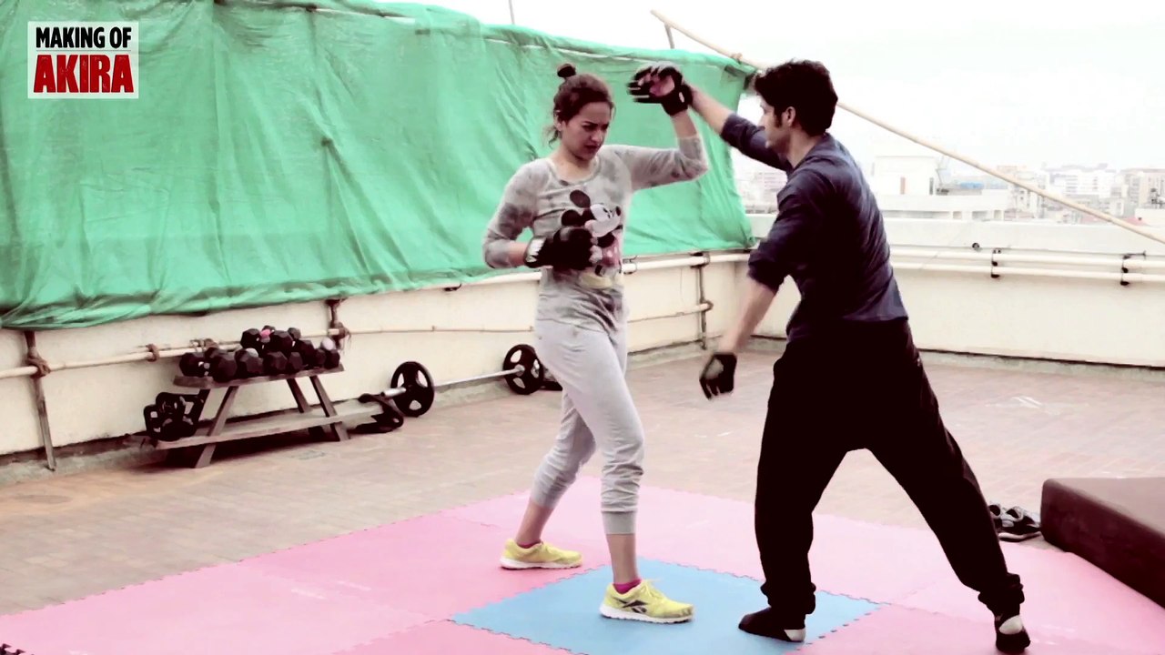 Akira-Making of Akira-The Akira Kick- Sonakshi Sinha-A.R. Murugadoss -2nd Sept 2016-Trendviralvideos