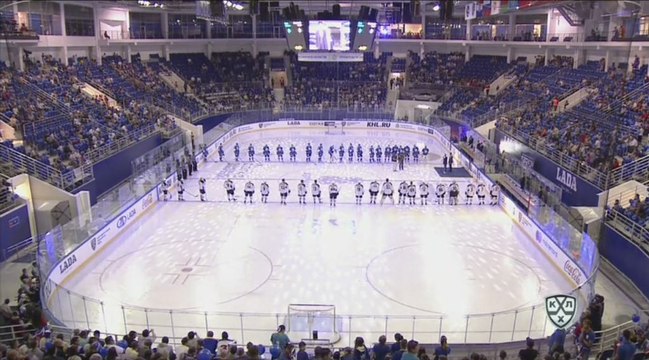 KHL - Lada Togliatti vs. Medvescak Zagreb - Period 1 - 23.08.2016
