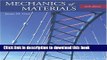 Read Mechanics of Materials (with CD-ROM and InfoTrac)  Ebook Free