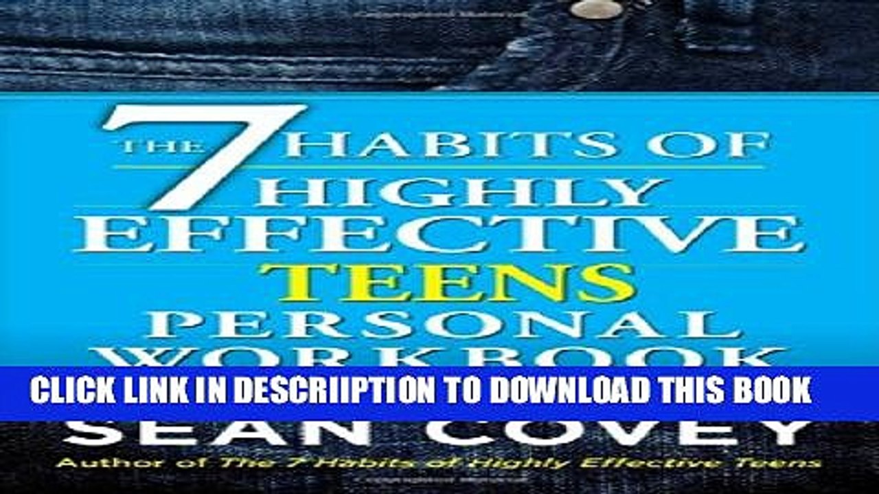 [PDF] The 7 Habits of Highly Effective Teens Personal Workbook Popular Colection