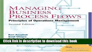 Read Managing Business Process Flows (2nd Edition)  PDF Free